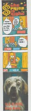 2024 Simpsons on Price is Right show with Bob Barker Book mark yeppers Buy now .