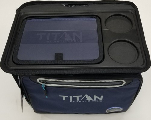 Titan 40-Can Collapsible Cooler COSTCO#1740589 Blue