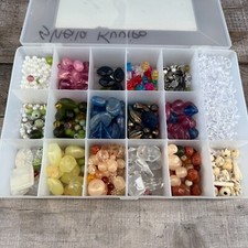 Jewelry Making Kit Bead Lots in Craft Keeper Beads for Bracelets and Necklace