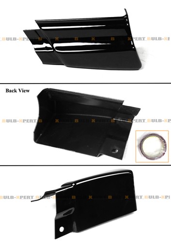 For 2017-2021 Civic Hatchback FK4 FK7 MU Style Rear Diffuser Corner Side Garnish - Picture 5 of 8