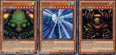 Suijin + Kajezin + Sanga of Thunder Lcjw Common Mint English Suijin + Kajezin + Sanga of Thunder Lcjw Common Mint English