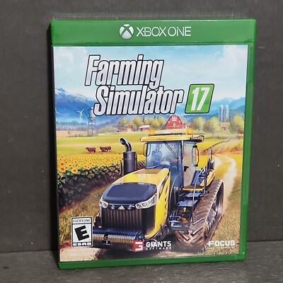 #ad #ad Farming Simulator 17 Xbox One Game CIB Complete $14.99