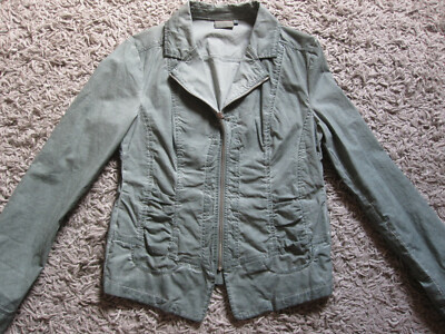 LIBERTY DREAMSTAR  Jacke Blazer Vintage Waschung Stretch Grünton Gr. 34 36