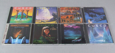 Lot of 8 - Cusco New Age CDs , Apurimac I and II, Water Stories, Mystic Island