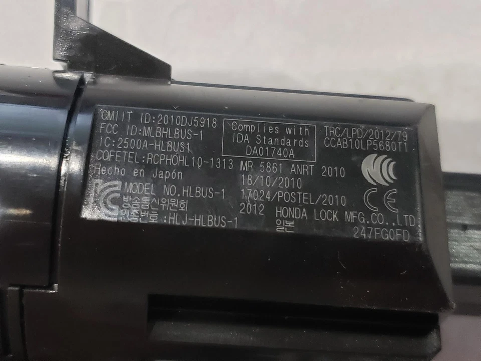 13 14 15 16 17 18 ILX Ignition Push Button ONLY, OEM - Imagem 2 de 3