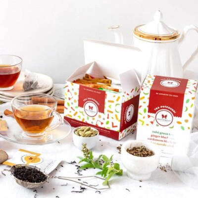Butterfly Ayurveda Tea Potpourri (20 Assorted Tea Bags)