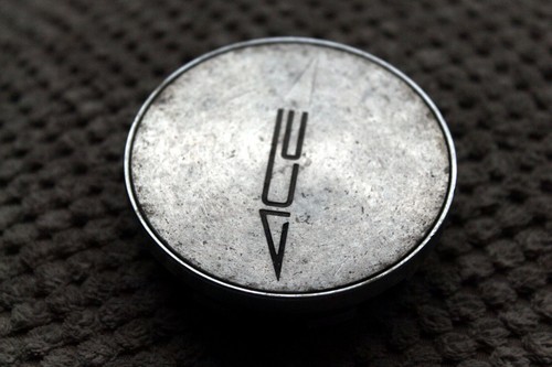 Original Rare ACE A109 Gray Silver Alloy Wheel Center Plastic Cap Cover Hub - Picture 2 of 4
