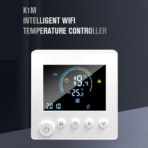 (White Ordinary Model) Intelligent Color Screen Lcd Wifi Electric Ambient The - Picture 21 of 24
