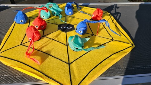 IKEA Lattjo Wurfspiel Spinnennetz und Fische - Bild 2 von 3