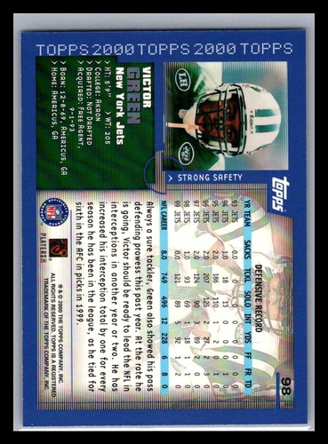 2000 Topps Football # 1 - 200 - Pick Your Card! - Picture 196 of 399