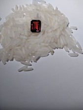 Natural Genuine Garnet Stone 9x7 mm Octagon Emerald cut AAA Grade 2.61 Ct.