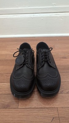 Dr Doc Martens 3989 Dual Leather Brogue Shoes Black — WESTMINSTER+