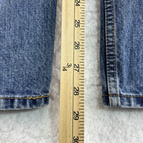 Levis Jeans Mens 35x30 Blue 550 Relaxed Straight Leg 100% Cotton Denim Fit 34x29 - Picture 9 of 12