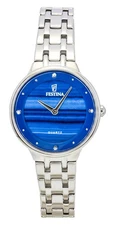 Festina Mademoiselle Stainless Steel Blue Dial  F20600-A Women's LadiesWatch