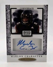 2021 Sage Premier Draft - Autographs Marlon Character #A36 (AU, RC)