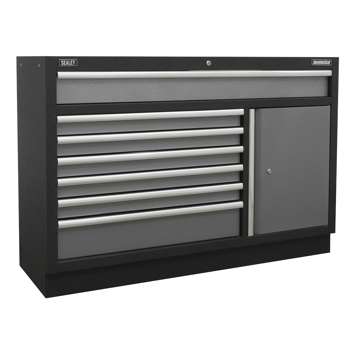 Modular Floor Cabinet Workshop Tool Storage Box 1360mm, 7 Drawer Sealey APMS64 C