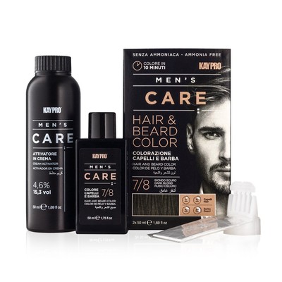 KayPro Men's Care Coloring Set für Herren   dunkelblond, 100ml