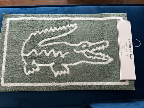 Tapis de bain Lacoste Legend motif logo croco 20” x 32”