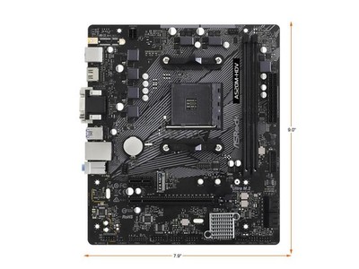 ASRock A520M-HDV AMD AM4 A520 Micro ATX Motherboard for sale