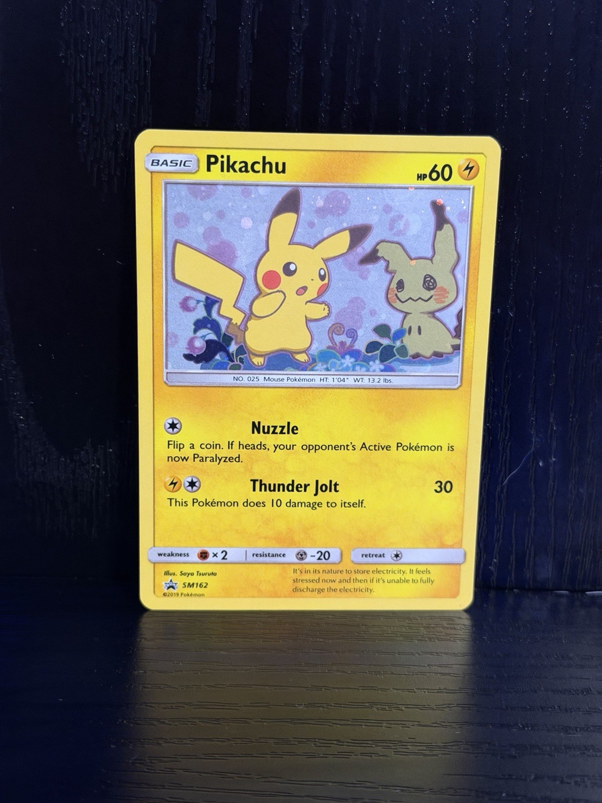 Pokemon Pikachu Promo 2019 SM162 Team Up Single Pack Blister English