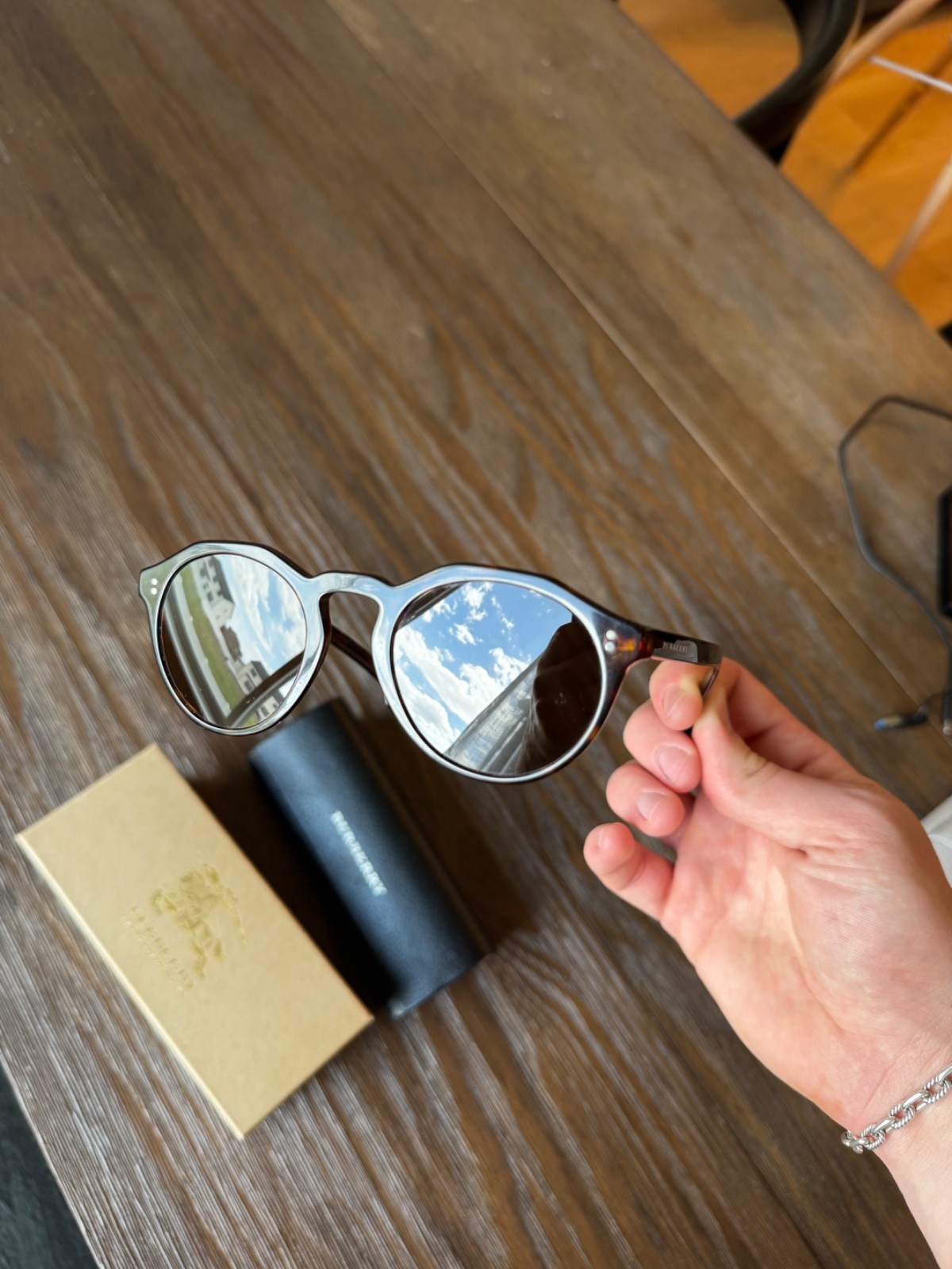 Burberry Designer Sunglasses be4280 - Tortoise frames brown lenses