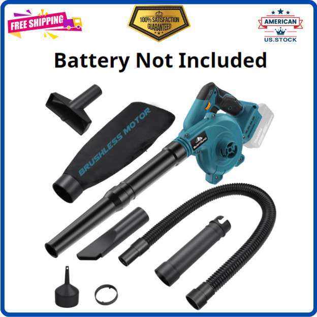 Cordless Leaf Blower for Makita 18V Battery,Electric Jobsite