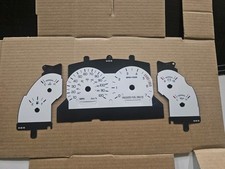 Mustang V6 1994-1995 Speedometer And Tachometer Gauge White Face Kit. Mustang V6 1994-1995 Speedometer And Tachometer Gauge White Face Kit.