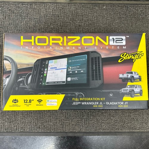 Stinger SRX-JW18128 12.8" Horizon 12System for Jeep-Specific Model Brand New