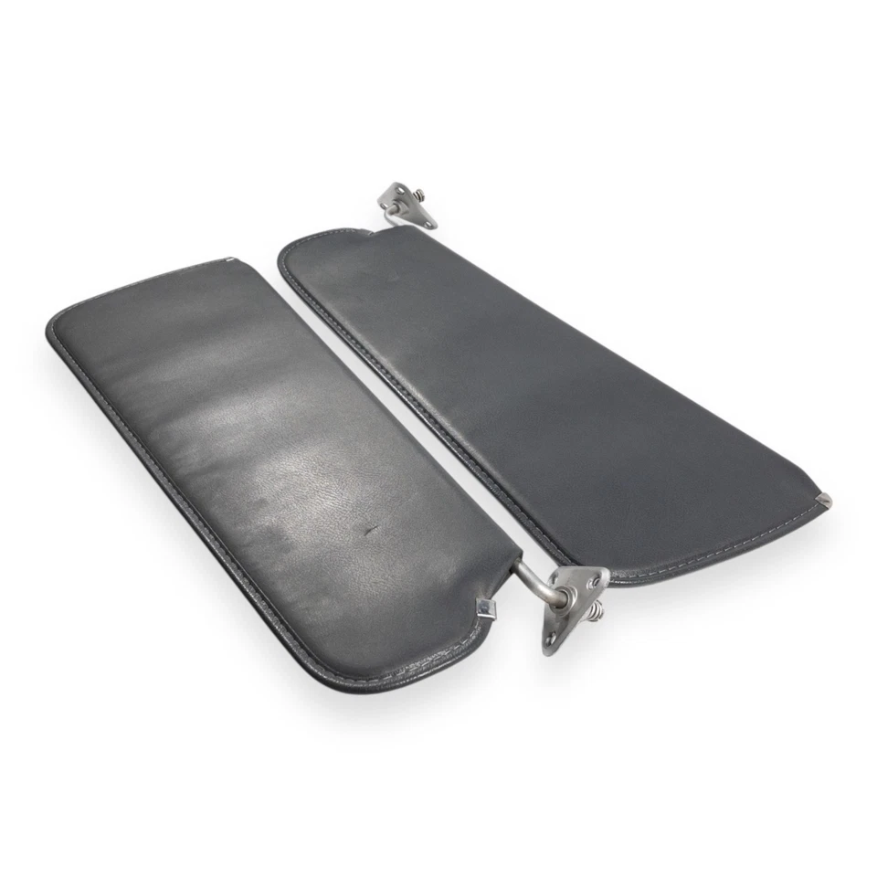 Dodge Ramcharger D150 D250 1981-1993 juego de pares de parasoles gris para conductor y pasajero Foto 3 de 4