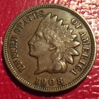 1908 INDIAN HEAD CENT E-77 FREE SHIPPING YOU GRADE