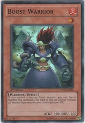 Boost Warrior - DP10-EN012 - Super Rare - 1st Edition