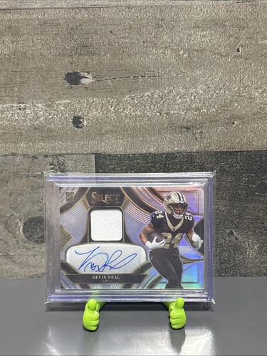 2025 Panini Select - Rookie Signature Memorabilia Devin Neal #RSMP-DNL /249