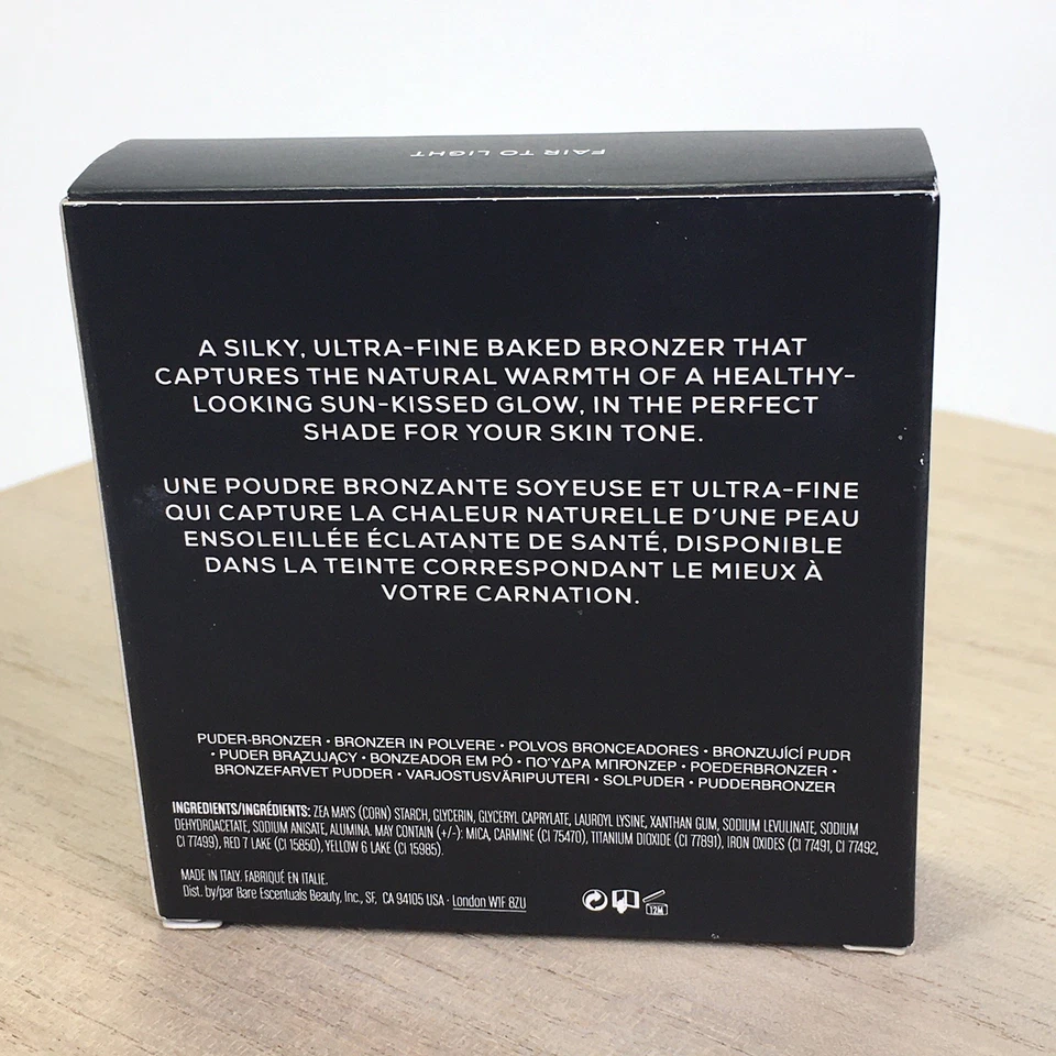 BareMinerals Invisible Bronze Powdered Bronzer Fair To Light 7g .24oz Compact - Image 2 of 3