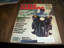 Cycle Canada Sept 1981 Honda GL500 Yamaha TT250 Moto Guzzi 500 Monza Mike Duff