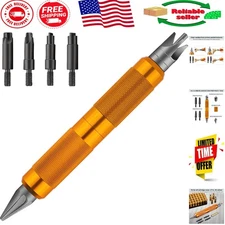 Precision Case Prep Multi-Tool with VLD Chamfer for .17 to .45 Caliber Reloading