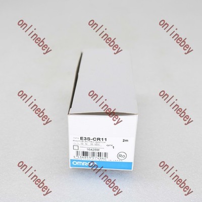 Neu Omron E3S-CR11 Fotoelektrischer Schaltersensor 10-30 VDC 2M
