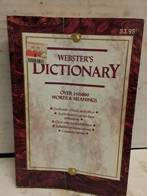 Websters Dictionary