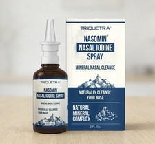 Nasomin Nasal Iodine   Nasal Cleanse  Neutralize Nose - Iodine  Fulvic Acid Ble