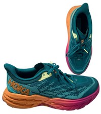 HOKA Speedgoat 5 Gore-Tex Waterproof Trail Running Shoes 7B Deep Lake / Ceramic