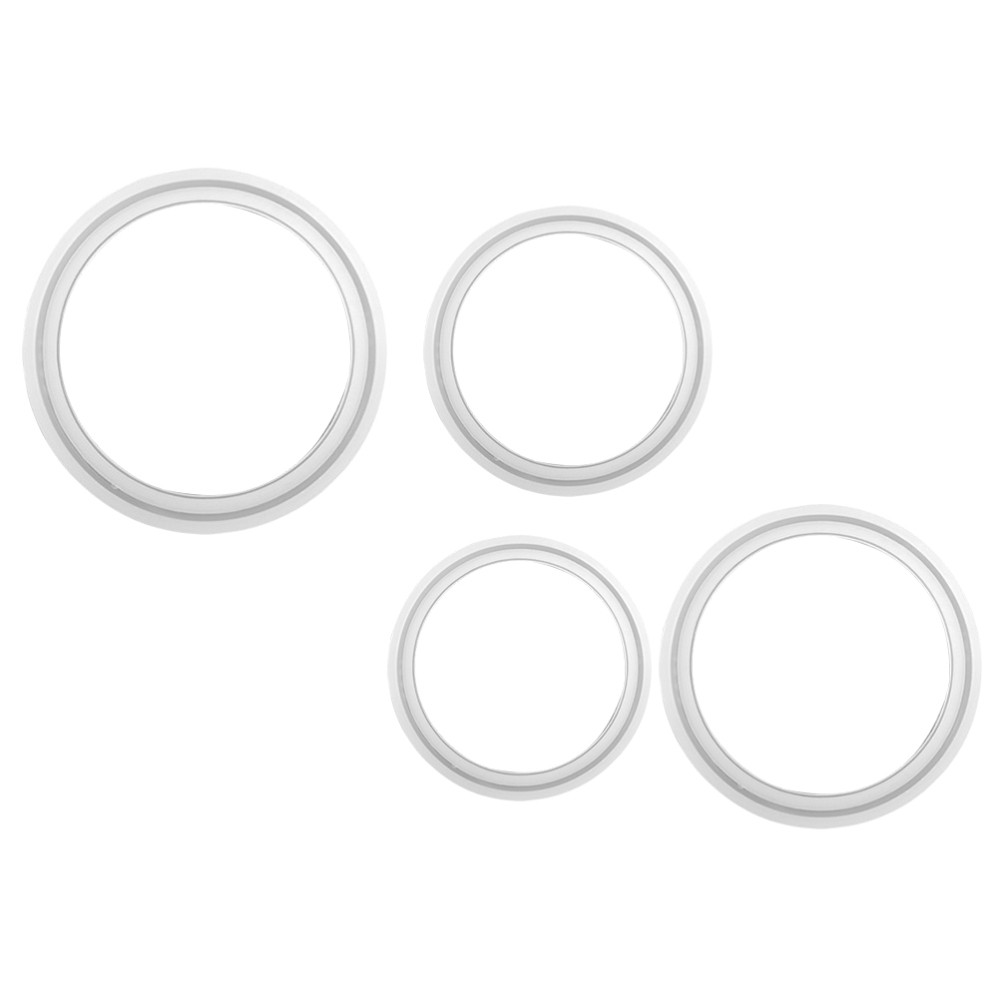 4-piece silicone bracelet mold for DIY bangle jewelry crafting