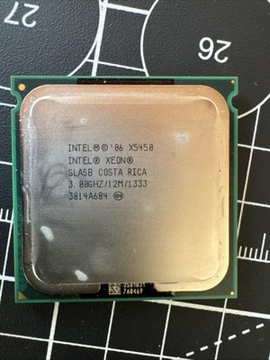 Intel Xeon X5450 SLASB Quad-Core 3GHz 12MB 1333MHz LGA771 CPU
