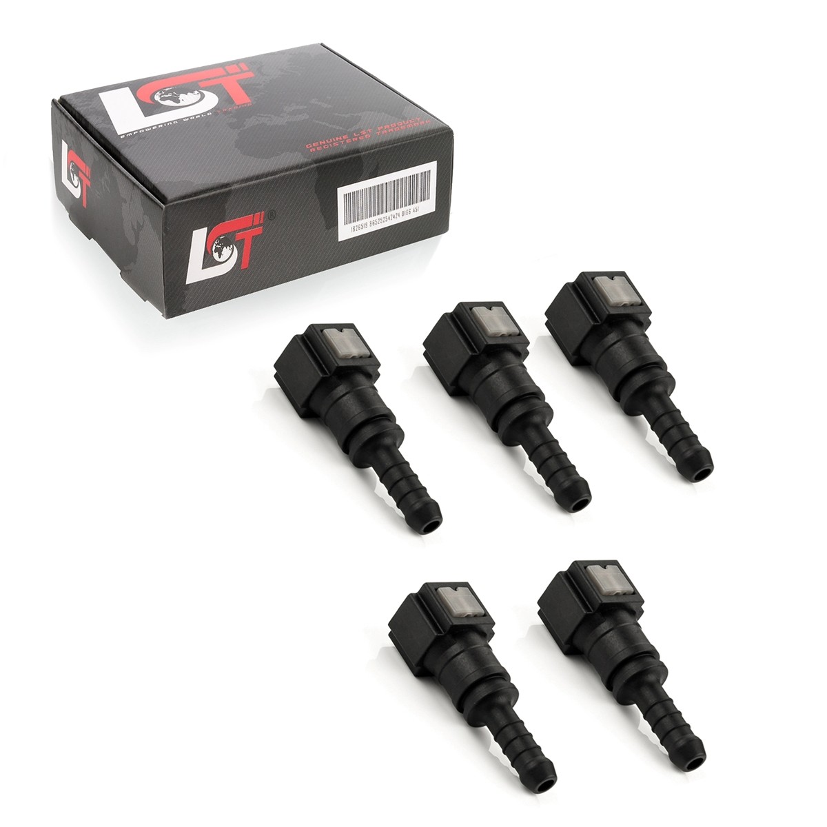 5X Quick Release Fuel Line Coupling Straight 6.3X6Mm For Audi A3 A5 A7