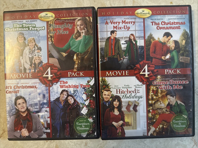 Hallmark Holiday Collection DVD Lot | 8 Movies | Christmas Romance | Hallmark
