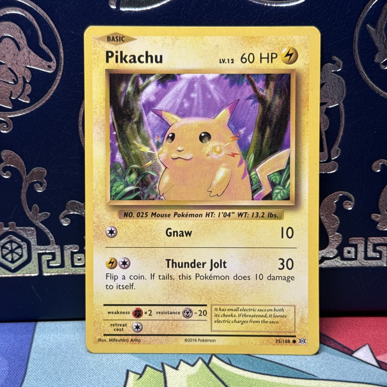 Pikachu 35/108 Pokemon XY Evolutions NM