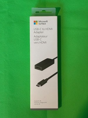 Microsoft USB-C to HDMI Adapter 4K   HFP-00007   Black   Genuine