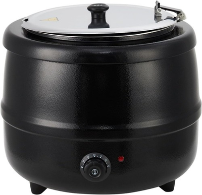 #ad 13.7Qt Soup Warmer Soup Station Pot Commercial Durable Soup Kettle Warmer $71.83