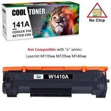 1PK 141A Toner Compatible for HP W1410A LaserJet M110w MFP M139w M140w No Chip