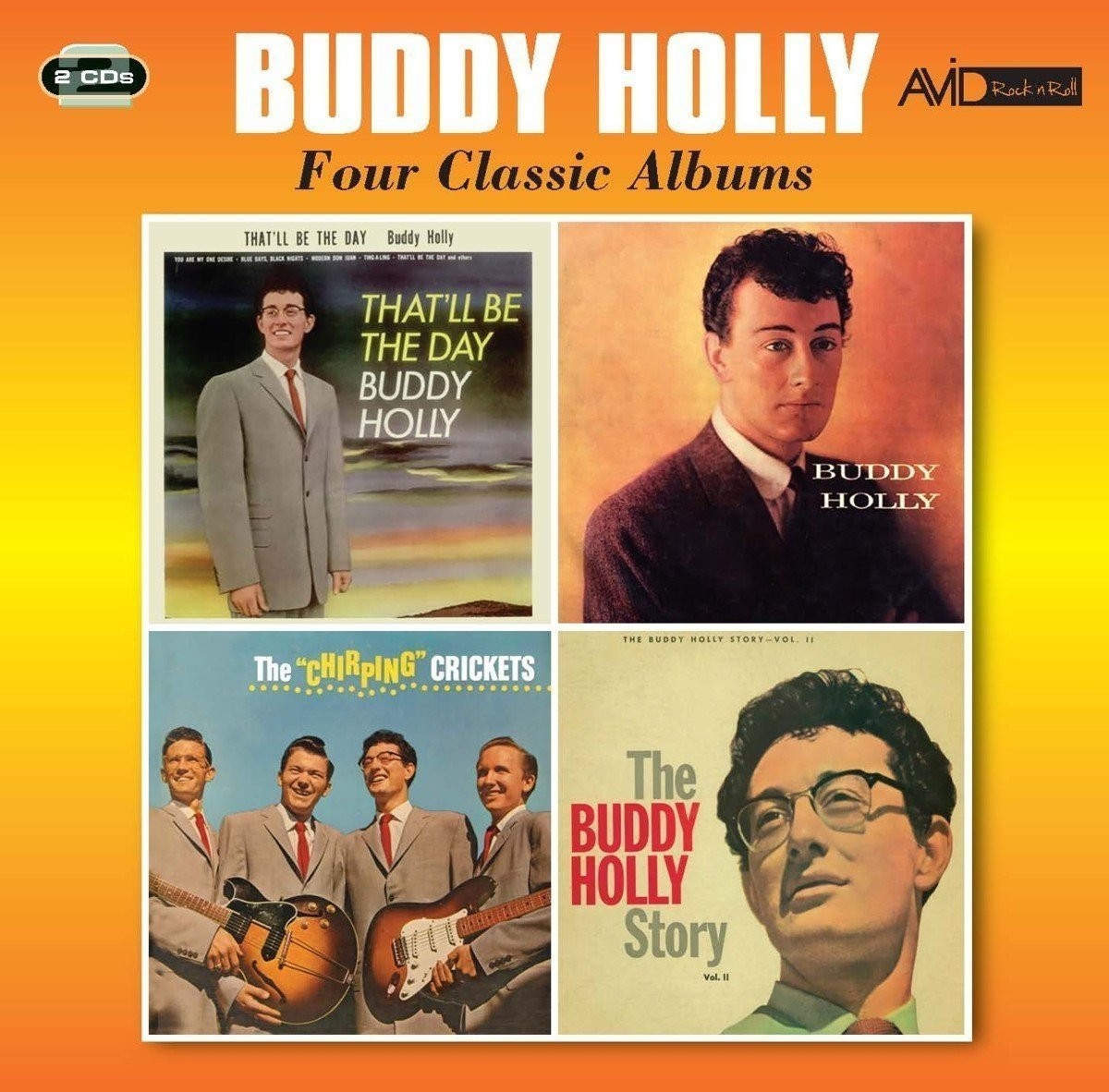 Buddy Holly Four Classic Albums (CD)