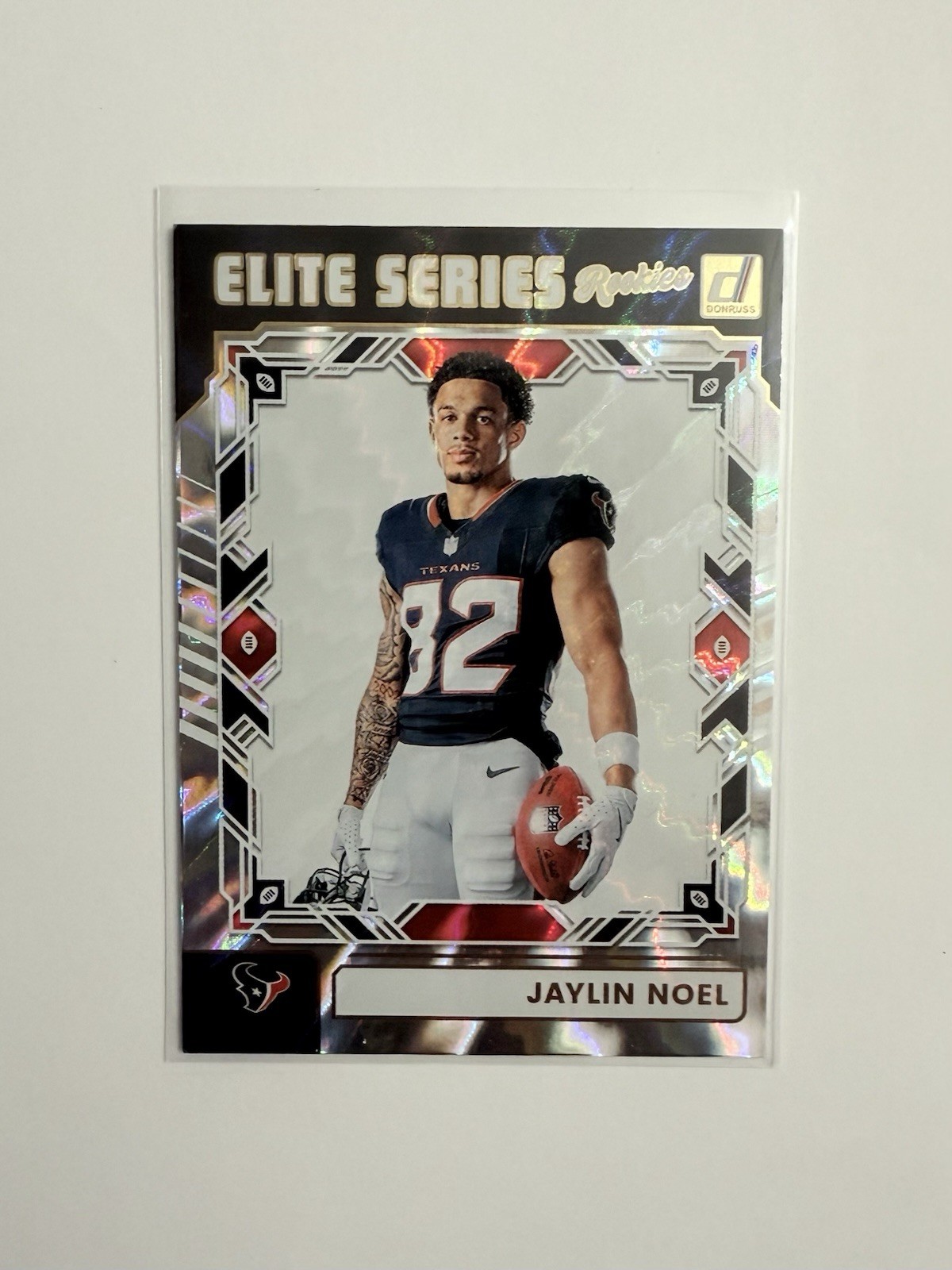 2025 Panini Donruss 🏈 Jaylin Noel Elite Series Rookies #ESR-JNL. Texans RC