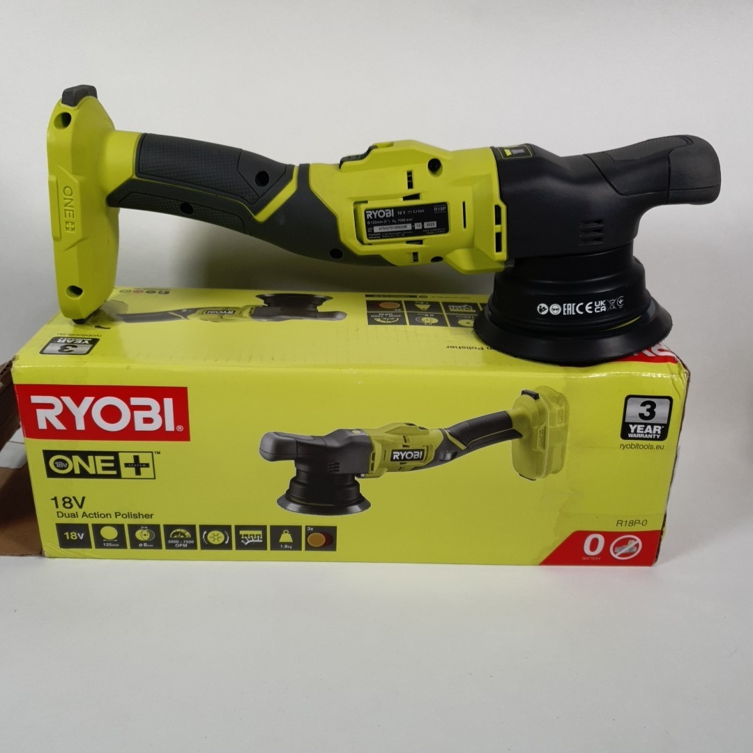 Ryobi 18V ONE+ Cordless Polisher.